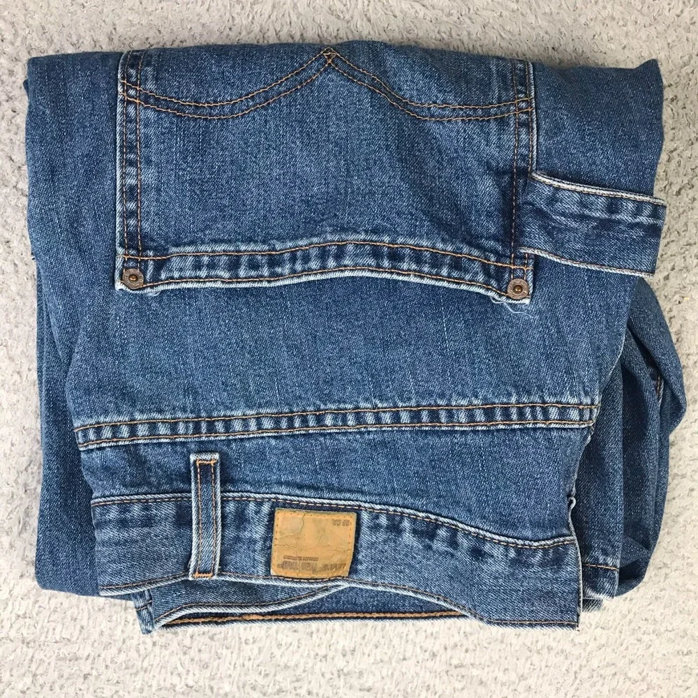 Levis Carpenter Jeans Mens 38 (36x32) Blue Baggy Vintage 90s Y2K Utility Skater